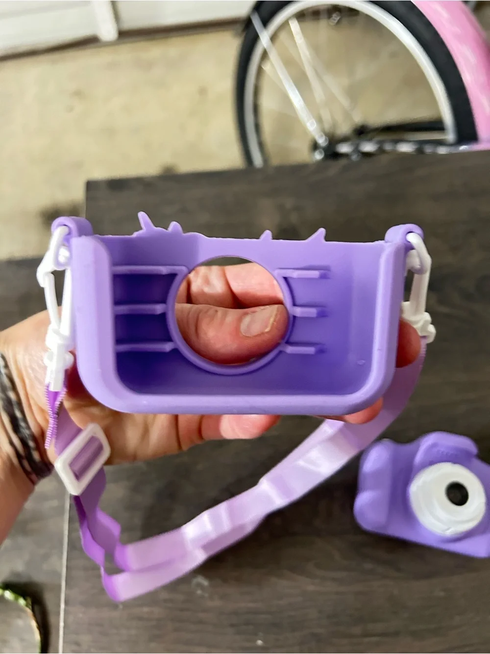 Kids Purple Unicorn Digital Camera with Strap